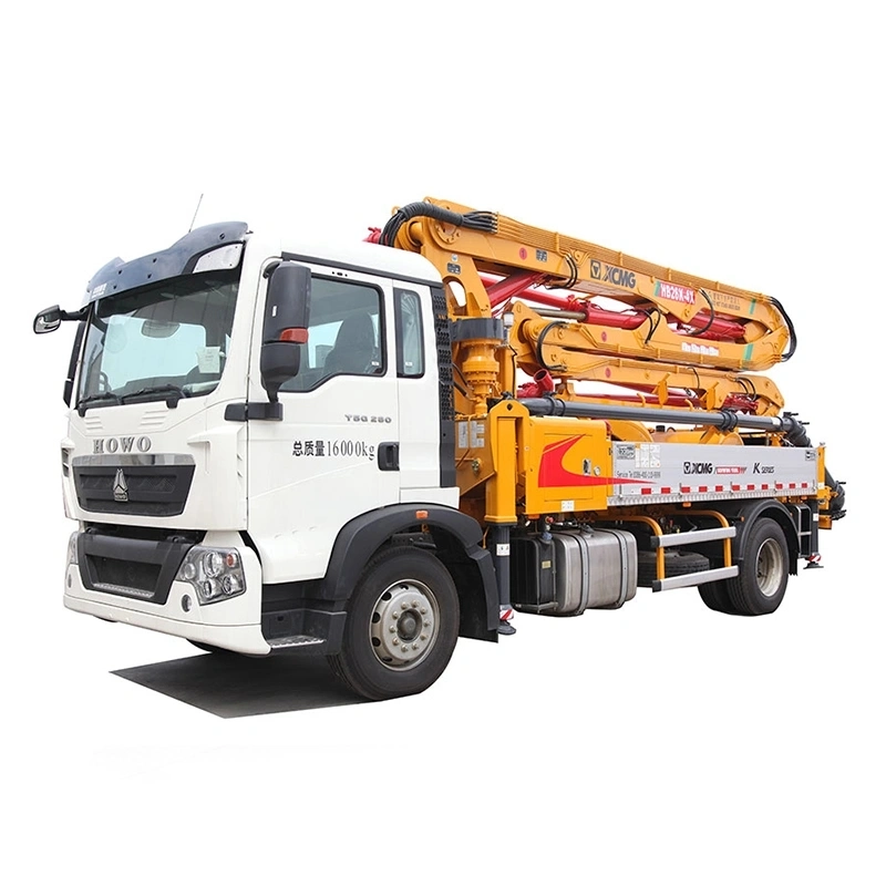 52m 130m3/H Mounted Concrete Boom Pump Truck for Sale From China Factory Supplier, Factory Price Top Brand 36m 37m 42m 47m 48m 49m 52m 53m 56m 58m Concrete Pump